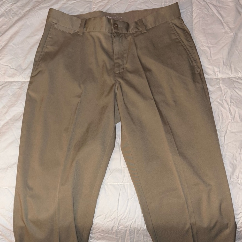Nike Men's Khaki Golf Chinos dri-fit 30x30